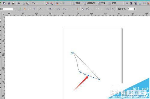 coreldraw(CDR)节点怎么添加和删除?9