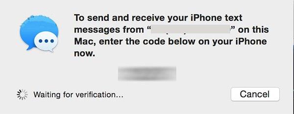 苹果iOS8.1短信转发功能激活过程中遇到的一些问题解决1