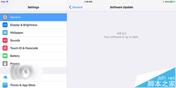 苹果iOS9.2 Beta1发布 或支持Apple Pencil1