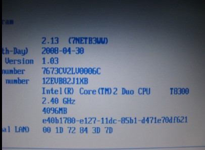 ThinkPad笔记本刷BIOS升级教程(建议使用光盘刷新)9