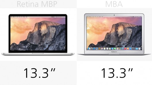 新款Macbook Pro和Macbook Air参数对比7