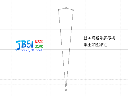 用Photoshop路径工具轻松绘制精美折扇2