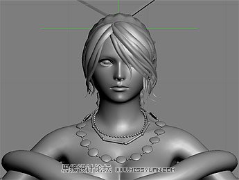3ds Max打造3D游戏绝色美女Lulu6