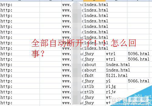 excel如何取消自动分列?excel自动分列取消方法图解1