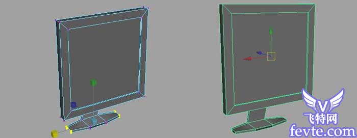 Maya建模:LCD显示器建模教程24