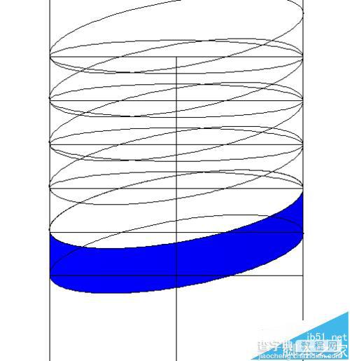 CAD怎么绘制一个螺旋上升的图形?10