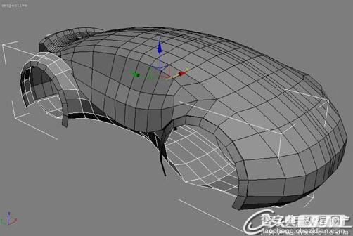 3Dsmax制作的“中国风”概念型跑车7