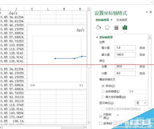 excel2013双指数坐标及左右坐标互换怎么制作？6