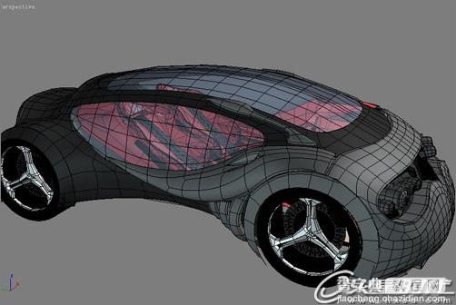 3Dsmax制作的“中国风”概念型跑车18