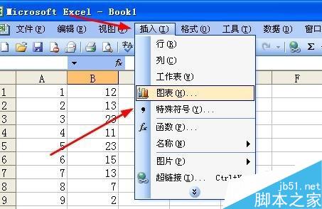 在Excel中插入数据点折线图怎么操作?2
