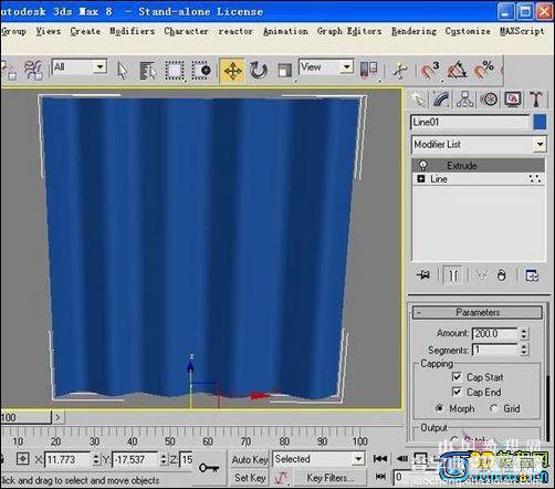 3DMAX制作透光窗帘的阴影实例教程4