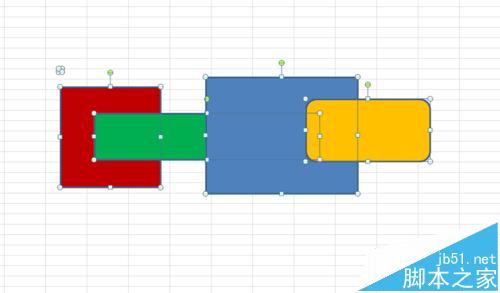 excel怎么调整图层顺序?excel图形叠放位置以及全选图形的方法4