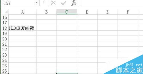 在Excel中如何用HLOOKUP函数按照水平方向搜索区域?1