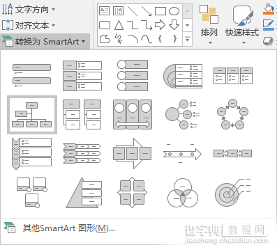 PowerPoint快速制作出一个组织架构图3