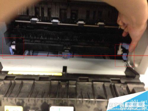 惠普M5035打印机开机显示左侧门已打开故障怎么办？8