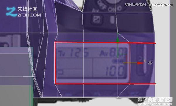 3dsmax制作数码单反照相机建模教程33