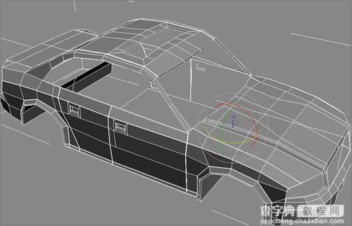 3DMAX十六个关键的步骤制作汽车建模1