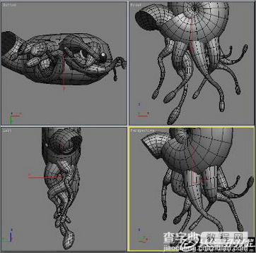 3DsMAX教程:打造逼真的海底光影效果和深海动物8