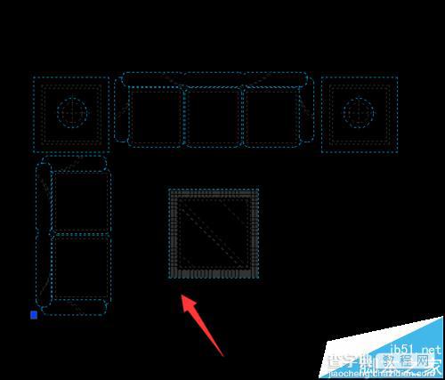 cad图纸中的图形怎么快速装成块?4