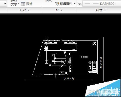 CAD中A4图纸怎么横向打印? CAD图纸修改打印方向的教程1