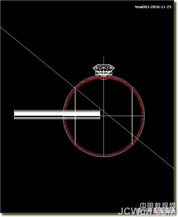 教你用AutoCAD绘制璀璨的钻石戒指60