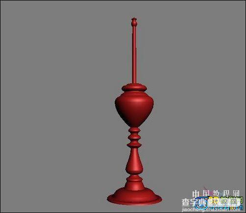 3DMAX制作一盏桐油灯的建模及渲染教程4