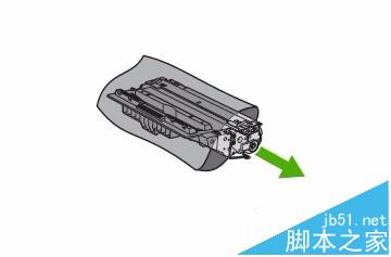 惠普HP M5025一体机怎么更换耗材(碳粉盒)?3