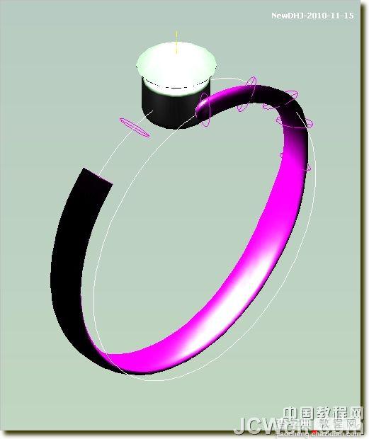 教你用AutoCAD绘制璀璨的钻石戒指75