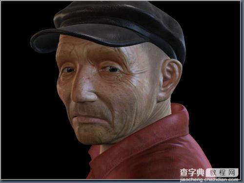 3DS MAX和ZBrush建造写实的乡村渔夫人物建模12