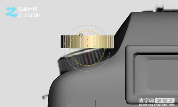 3dsmax制作数码单反照相机建模教程42