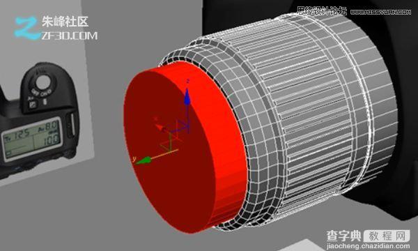 3dsmax制作数码单反照相机建模教程88