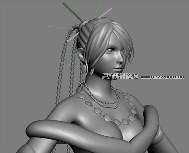 3ds Max打造3D游戏绝色美女Lulu5