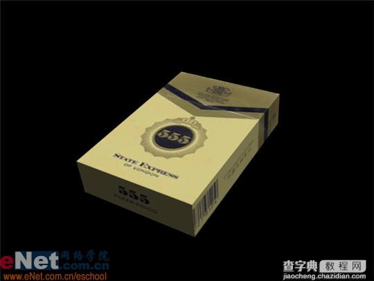 3DS MAX教程:制作香烟盒8