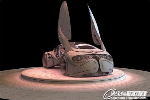 3Dsmax制作的“中国风”概念型跑车25