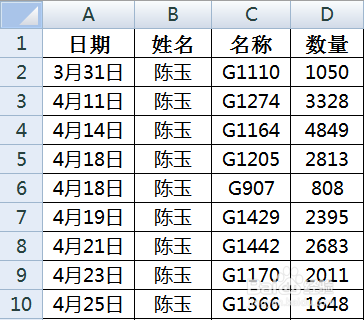 excel将一个工作表根据条件拆分成多个工作表图文教程1