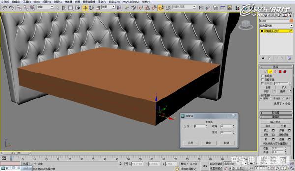 3DSMAX制作逼真的欧式沙发建模教程34