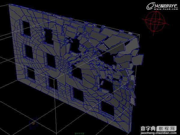 MAYA动画教程:房屋坍塌动画打造过程解析21