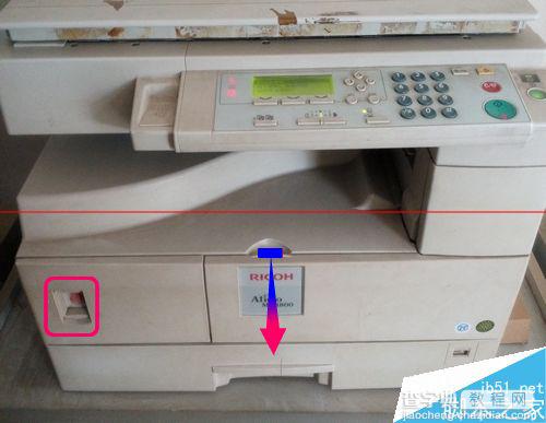 理光复印机不能打印怎么添加碳粉？2