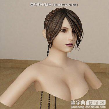 3ds Max打造3D游戏绝色美女Lulu18