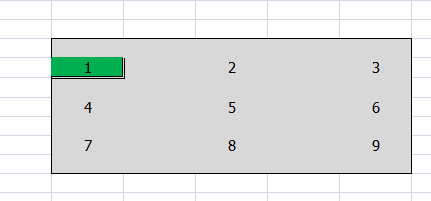 Excel如何将表格数字按键设置为立体感?10