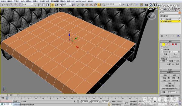 3DSMAX制作逼真的欧式沙发建模教程37