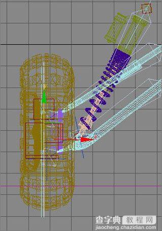 3Dsmax制作的极具个性的四轮摩托车11