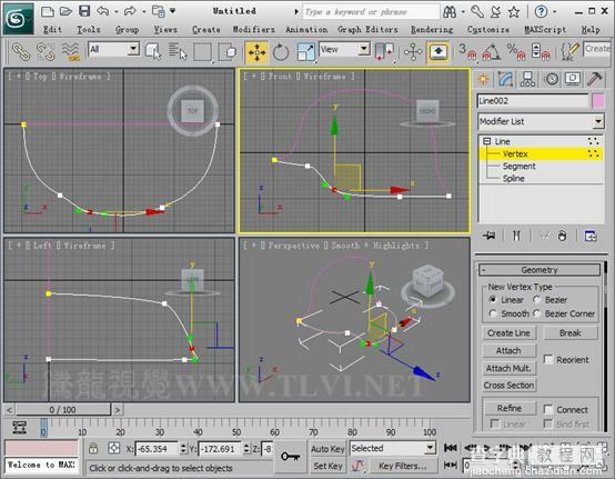 3dmax 2011 面片建模的基本操作方法9