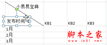 怎样在excel中添加斜线表头输入内容5