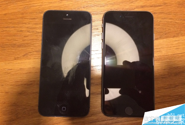 iPhone 5与iPhone 5SE真机对比照曝光:iPhone6S缩小版1