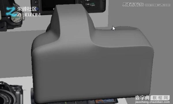 3dsmax制作数码单反照相机建模教程28