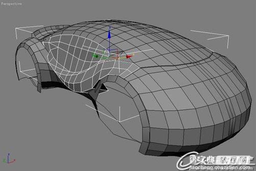 3Dsmax制作“中国风”概念跑车8