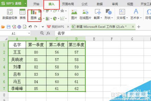 excel制作简单的柱形图方法图解2