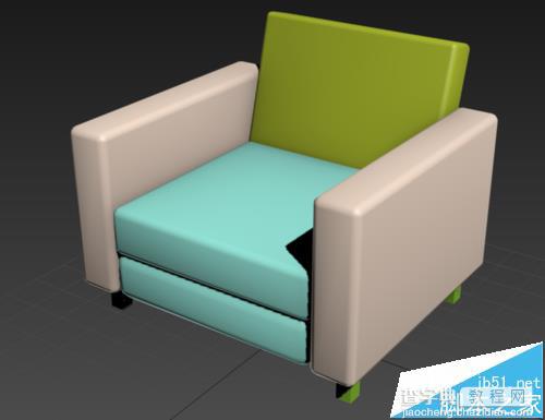 3ds max怎么制作漂亮的皮质沙发?15