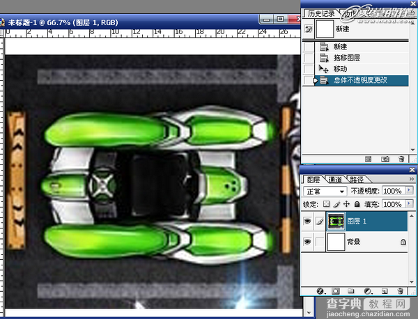 3DSMAX打造漂亮可爱的绿色卡丁车7